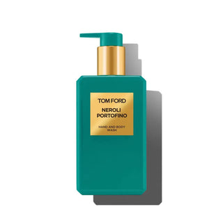 Flacone 240 ml di Tom Ford Neroli Portofino Shower Gel, gel doccia agrumato-fiorito con schiuma ricca e schiumosa.