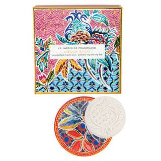 Grenade Pivoine Soap & Soap Dish (150gr)