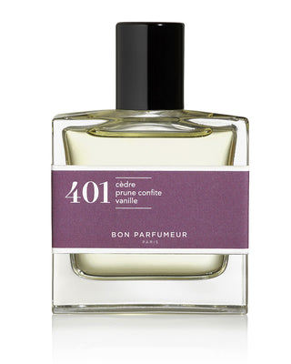 401 white cedar, plum, vanilla (EDP)