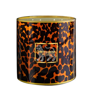 Ambra Nera Candela Decorata Large 1.2kg