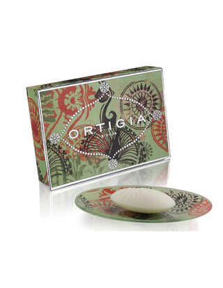 Fico d'India Piattino Vetro Con Sapone 40gr.