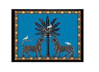 Tray Mosaico Blue Large