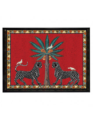 TRAY MOSAICO Red Large 38x28x3 cm