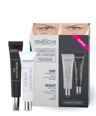 REMESCAR PROGRAMMA CORRETTIVO CONTORNO OCCHI (1 Borsa e occhiaie + 1 Crema notte)