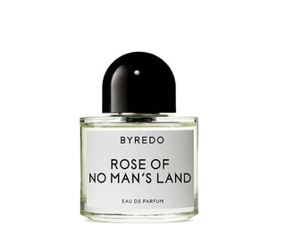 Flacone da 100ml di Rose of No Man's Land di BYREDO, una fragranza floreale e muschiata con note di pepe rosa, rosa turca e ambra.