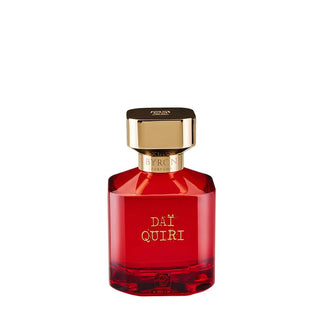 **Alt text (SEO friendly):**
Flacone da 75 ml del profumo "Dai Quiri" di Byron, extrait de parfum vivace e seducente con note fruttate, gourmand e muschiate, ispirato al celebre cocktail e al piacere spensierato.