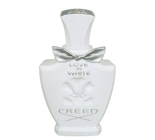 CREED Love in White, profumo femminile in flacone bianco da 75ml.