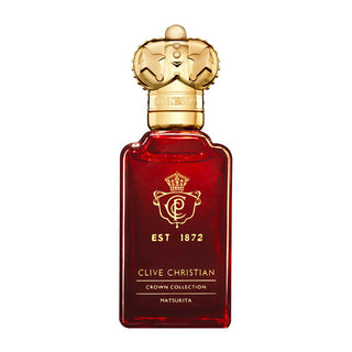 Clive Christian Matsukita EDP 50ml – flacone lussuoso della Crown Collection con dettagli dorati, fragranza orientale fresca e sofisticata.