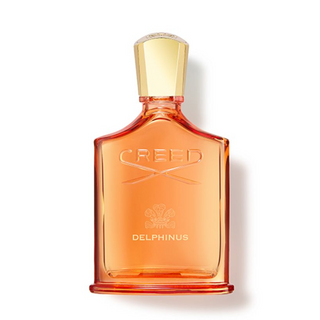 Flacone da 100 ml del profumo "Delphinus Millésime" di Creed, con design classico e raffinato, che evoca una fragranza fresca e marina ispirata alla mitologia e alle onde dell’oceano.