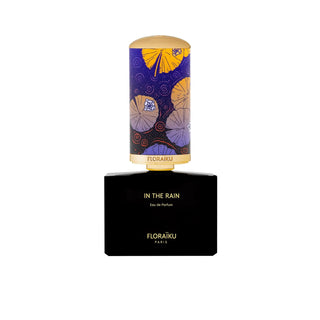 Floraïku In The Rain Eau de Parfum – fragranza unisex legnosa e speziata con note di bergamotto, cedro e cashmeran.