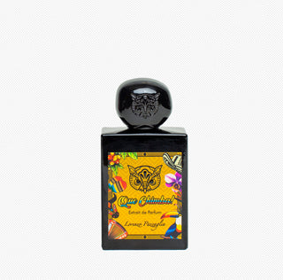 Flacone QUE CHIMBA Extrait de Parfum 50ml – profumo unisex ispirato alla Colombia, con note di frutti tropicali, spezie e legni preziosi.