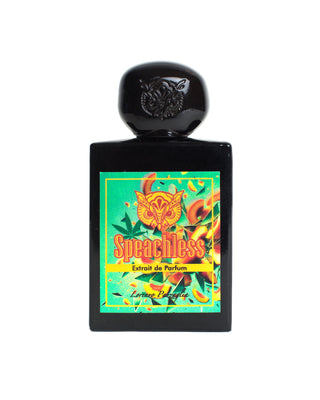 Flacone da 100ml di Lorenzo Pazzaglia Speachless Extrait de Parfum – fragranza unisex audace con note agrumate, pesca e cannabis.