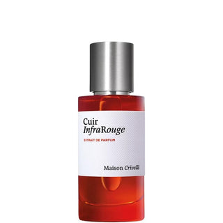 Maison Crivelli Cuir Infrarouge Extrait de Parfum 50 ml – fragranza fruttata-cuoio con note di lampone, bergamotto, cannella, cedro, oud e vaniglia.