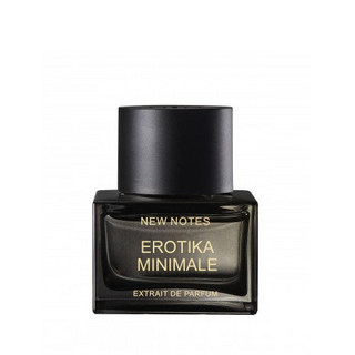 Flacone New Notes Erotika Minimale Extrait de Parfum 50 ml – jus sensuale che unisce spezie, fiori bianchi, muschio e vaniglia.
