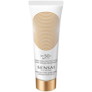 SILKY BRONZE Protective Suncare Cream for Face SPF50+ 50ml