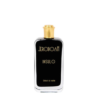 **Alt text (SEO friendly):**
Flacone del profumo "Insulo" di Jeroboam, extrait de parfum avvolgente e gourmand con protagonista la vaniglia, arricchita da muschi sensuali e note dolci, per una scia intensa e seducente.