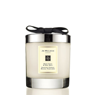 wood sage &amp; sea salt scented candle 200gr