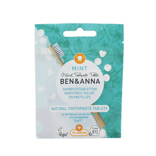 Dentifricio in pastiglie con fluoro 36gr.