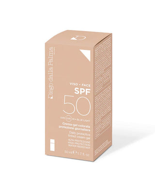 Face Cream Gel SPF50 - Lightly tinted 50ml