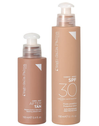 Kit SPF 30 ( Latte spray protettivo + balsamo lenitivo + summer bag)