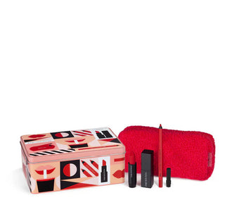 KIT NATALE MAKE-UP 2024 LIPS KIT (IL ROSSETTO 37 + CUSTODIA ROSSETTO REFILL ROSSA + MATITA LIP LINER 166 + POCHETTE)