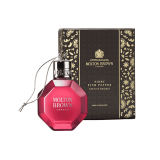Fiery Pink Pepper Shower gel festive bauble