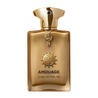 "Flacone da 100ml di AMOUAGE Jubilation 40 Extrait de Parfum. Un equilibrio armonioso tra note fruttate, speziate, floreali e legnose per una fragranza multidimensionale.