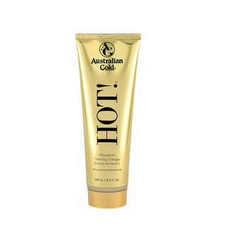 Flacone da 250ml di HOT! un abbronzante unico 
