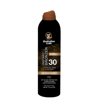 Australian Gold Spray Solare SPF 30 con Bronzer 170gr