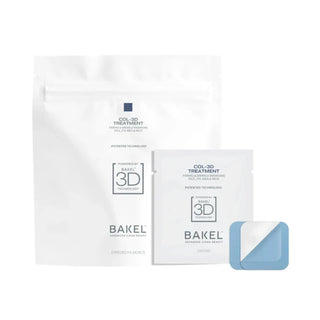 BAKEL COL-3D Treatment 6 Sachet trattamento viso antirughe con collagene vegetale, acido ialuronico e peptidi biomimetici