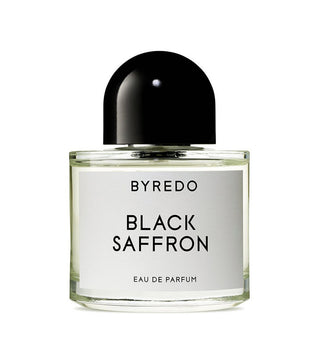 Byredo Black Saffron Eau de Parfum – profumo speziato e legnoso con zafferano del Kashmir, agrumi e cuoio.