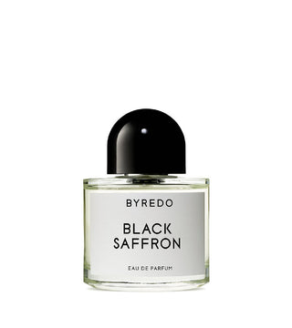 Byredo Black Saffron Eau de Parfum – profumo speziato e legnoso con zafferano del Kashmir, agrumi e cuoio.