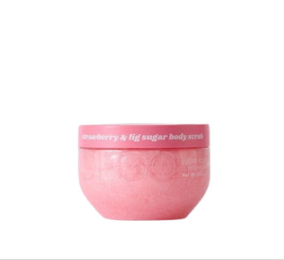 Strawberry & Fig Sugar Body Scrub 350gr -Esfoliante allo zucchero Illuminante e Calmante