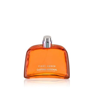 Costume National Fiery Amber Extrait / Eau de Parfum – fragranza ambrata legnosa con note di zafferano, patchouli, cedro, vaniglia, cisto, ambroxan