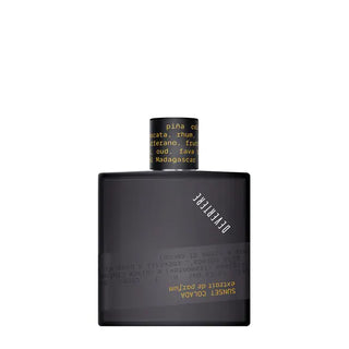 DEVERTERE Sunset Colada Extrait de Parfum, fragranza tropicale unisex con Piña Colada, rum, frutto della passione, tabacco e vaniglia.