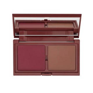Diego Dalla Palma Tan Tan Duo Blush & Bronzer compatto viso in elegante confezione doppia bordeaux