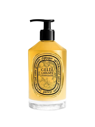 Diptyque Gel Detergente Nutriente Corpo e Capelli con mandorle dolci, profumato al bergamotto, mandarino verde e neroli.