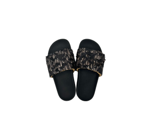 Duca D'Ascalona-Ciabatte Platform Savannah Paillettes
