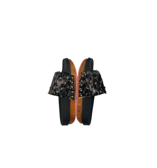 Duca D'Ascalona-Ciabatte Platform Savannah Paillettes