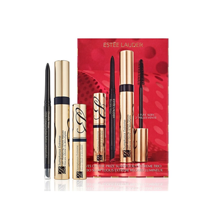 Estée Lauder Set Natale Mascara & Eyeliner – cofanetto regalo con mascara volumizzante e eyeliner waterproof