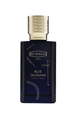 Ex Nihilo Blue Talisman Eau de Parfum 100 ml – profumo unisex con note di pera, bergamotto, mandorino, orange blossom, muschio e legni moderni.