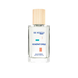 Flacone da 100ml di Ex Nihilo Generation(s) Eau de Parfum, fragranza unisex con note di incenso, fico e sandalo