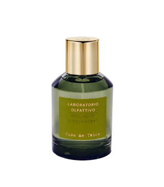 Laboratorio Olfattivo Rose Me Twice Eau de Parfum 100ml con rosa, sfumature di tè e violetta firmato Jean-Claude Ellena.