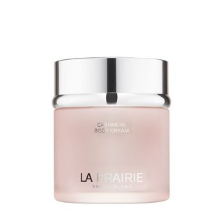 “La Prairie Cashmere Body Cream 200ml – crema corpo di lusso con texture effetto cashmere e Complesso Cellulare per pelle morbida e rimpolpata.”