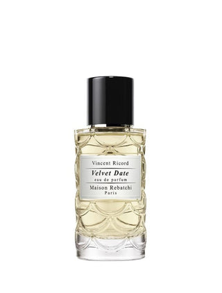 Flacone MAISON REBATCHI Velvet Date Eau de Parfum – profumo unisex gourmand al dattero, elegante e avvolgente