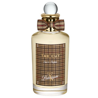 Flacone Penhaligon’s The Cut Eau de Parfum 100 ml – fougère moderno con menta, lavanda, cipresso e cedro, ispirato alla sartoria di Savile Row.