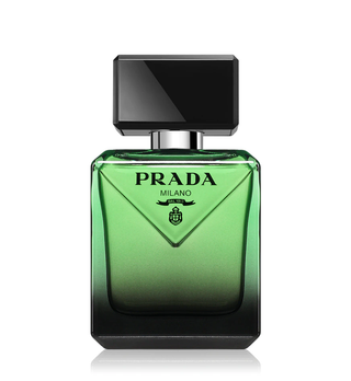 PRADA Paradigme Eau de Parfum – profumo maschile legnoso ambrato, flacone verde e nero ricaricabile