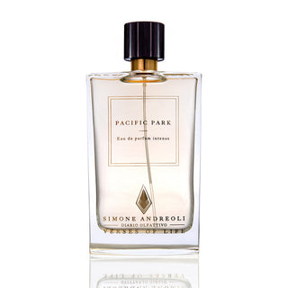 Simone Andreoli Pacific Park Eau de Parfum 100ml profumo gourmand unisex con mandarino, pera, caramello e vaniglia