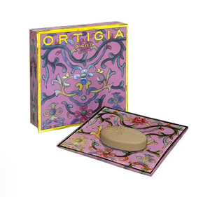 Aragona Sapone con piattino in vetro