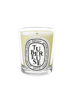 Candela profumata Tubereuse 190gr ( Leggera variazione cromatica naturale del cellophane)